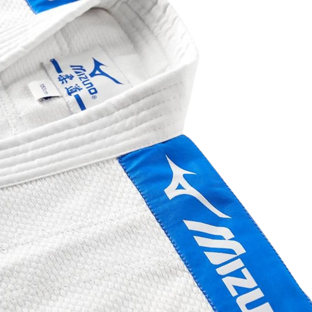 Mizuno Kodomo JR incl. witte judoband (Royal Labels) Pakken