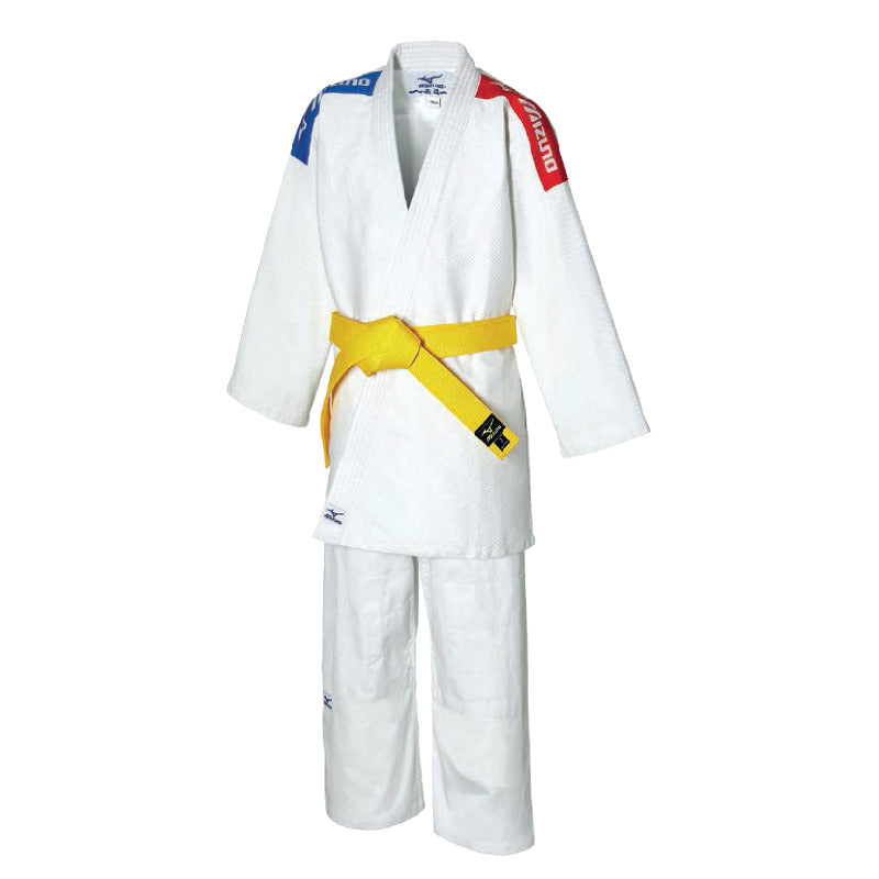 Mizuno Kodomo Judopak Junior incl. witte band - Tricolore Judopakken