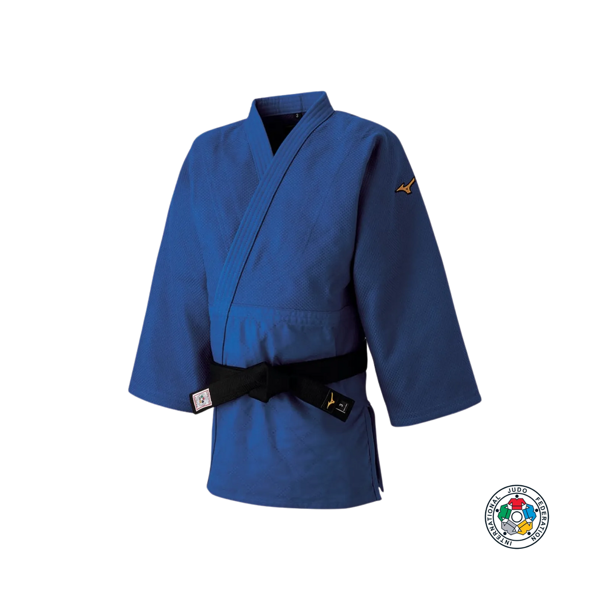 Mizuno Judo IJF 2024 CN Jacket - Slim Fit - Blauw Pakken