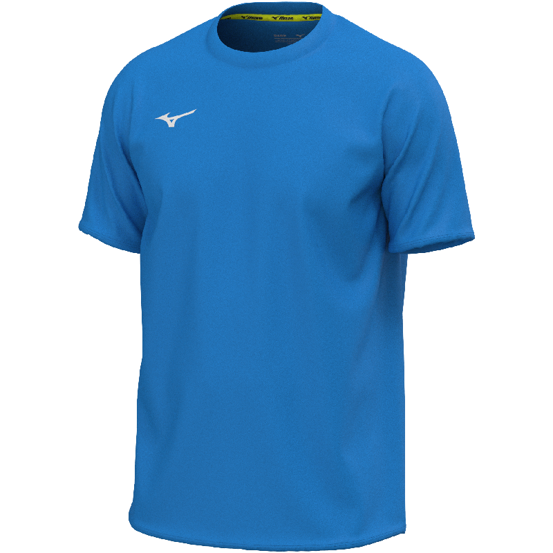 Team Mizuno Training Tee Heren - Royal Sportkleding