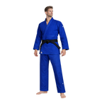 Adidas Champion III IJF judopak regular fit blauw Pakken