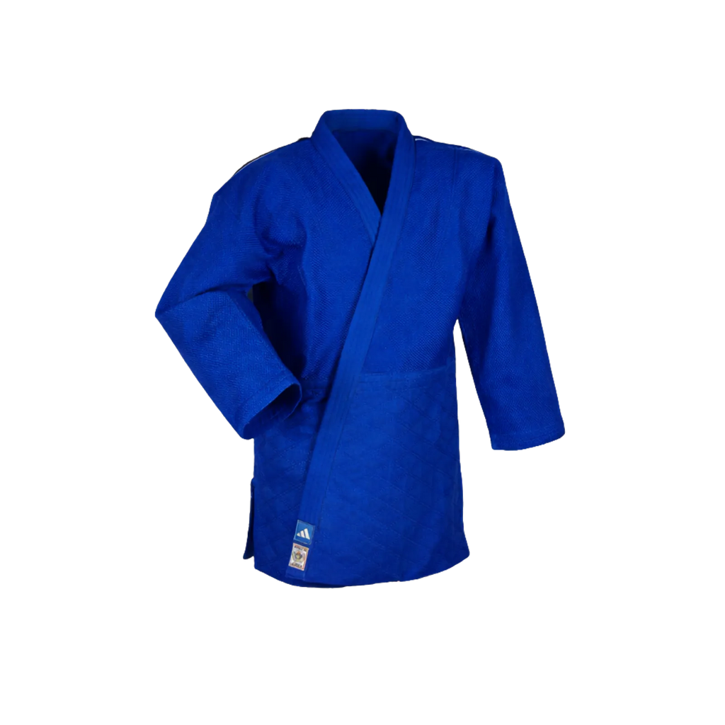Adidas Champion III IJF judopak regular fit blauw Pakken