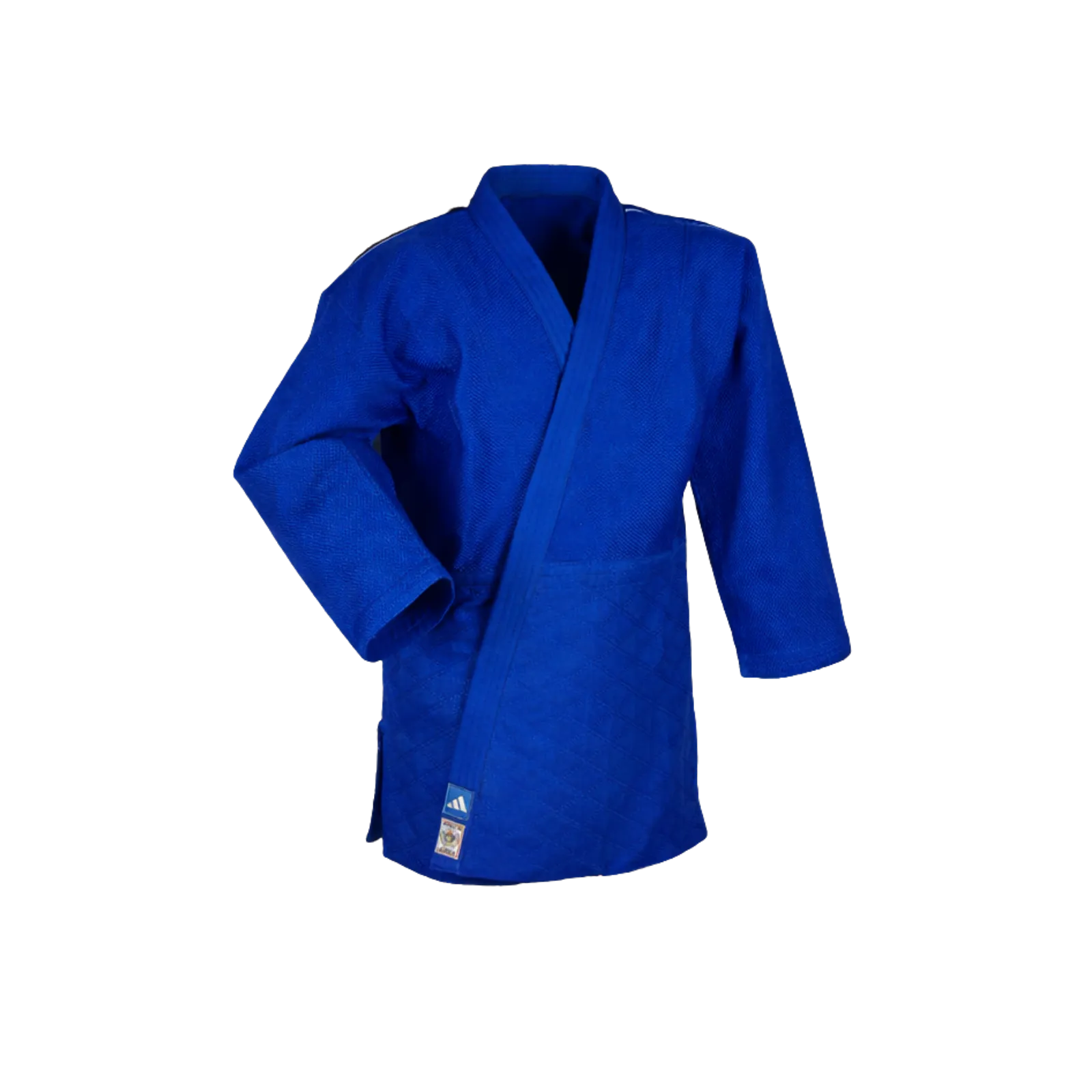 Adidas Champion III IJF judopak regular fit blauw Pakken