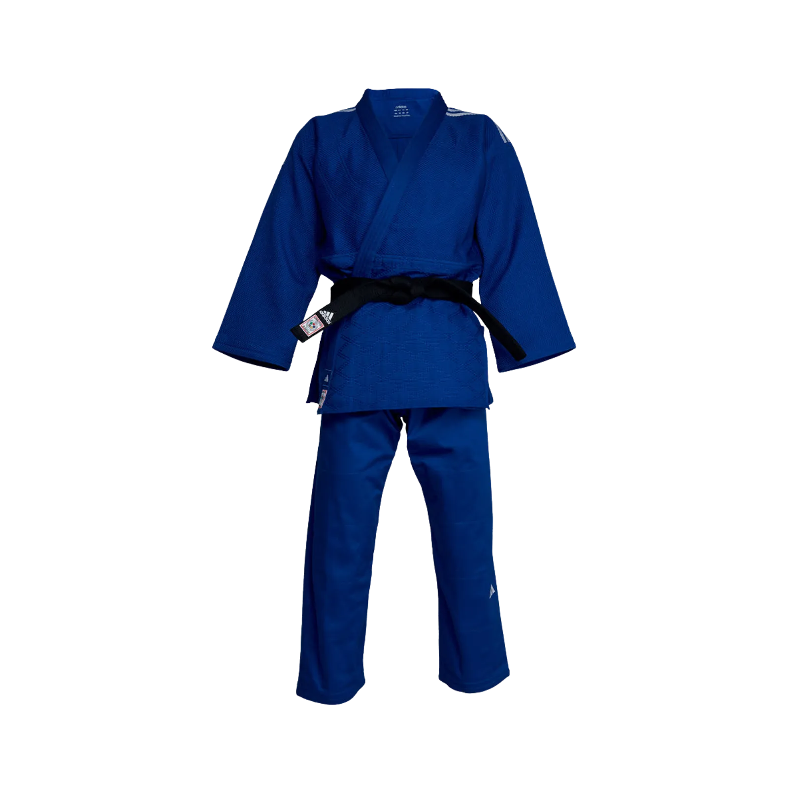Adidas Champion III IJF judopak slimfit blauw Pakken