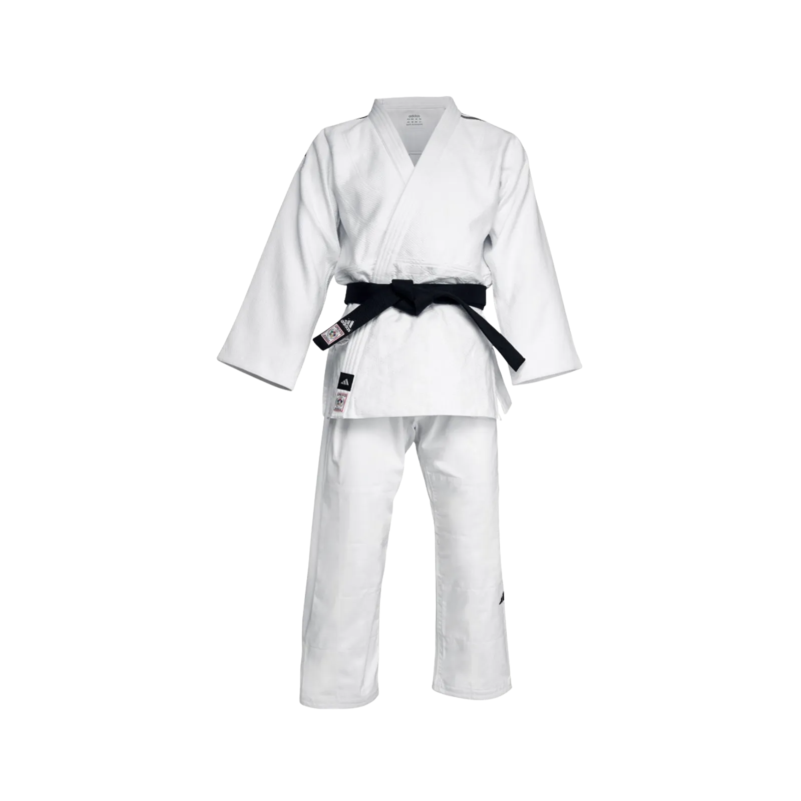 Adidas Champion III IJF judopak regular fit wit Pakken