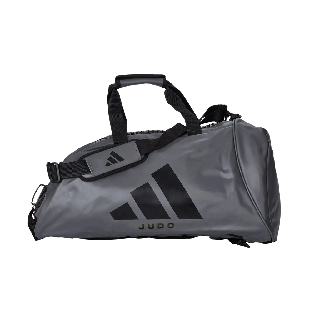 Adidas Judo Sporttas PU Leer - Grijs / Zwart