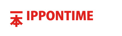 Ippontime met witte letters