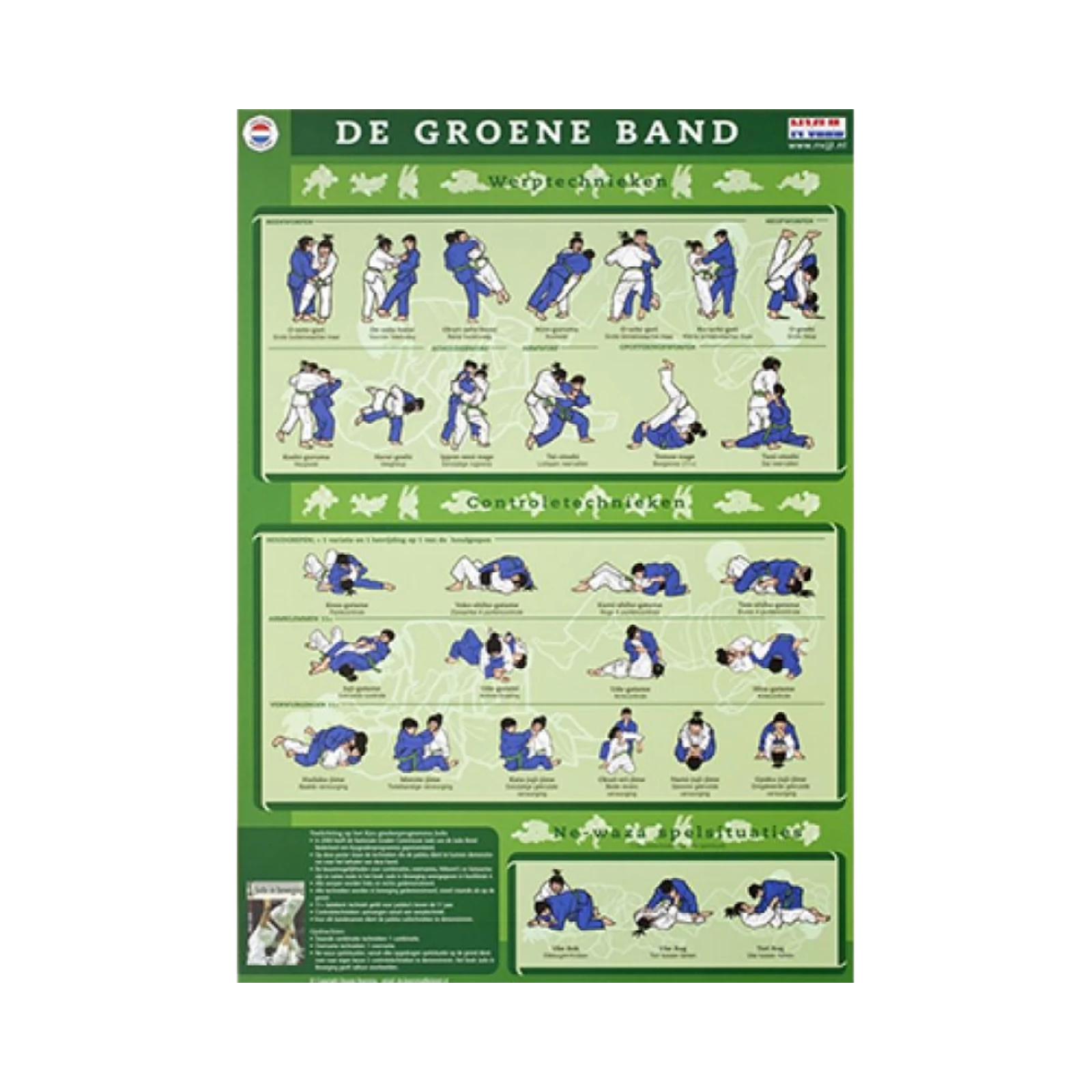 KYU Kaart Groene band Accessoires