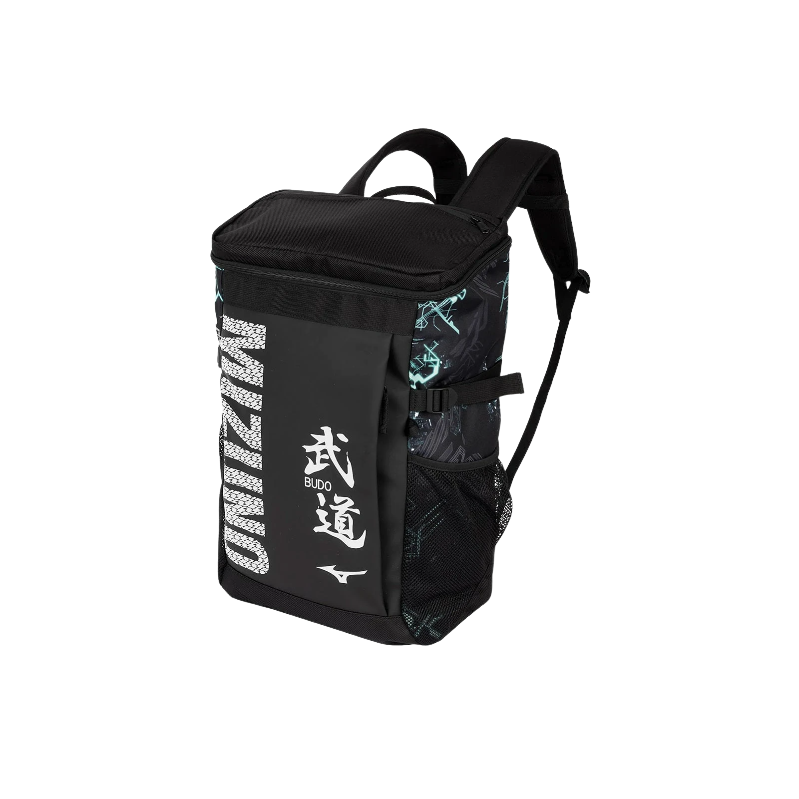 Mizuno Judo Backpack Japan Zwart/Mint Tassen