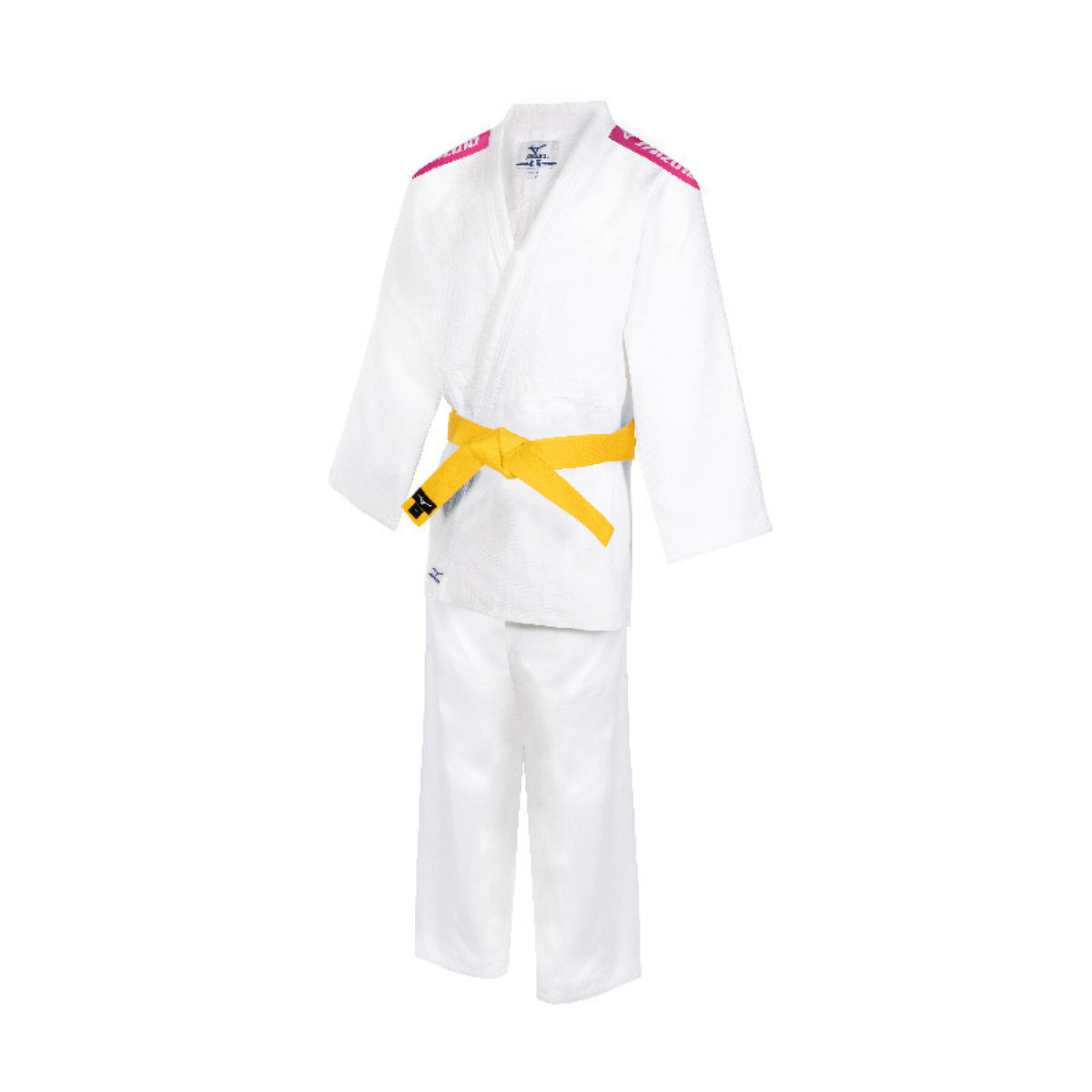 Mizuno Kodomo JR Wit (Roze Labels) Pakken
